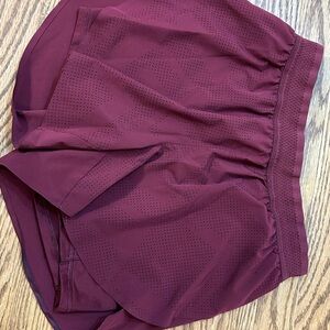 Avia Women's Maroon Athletic Shorts